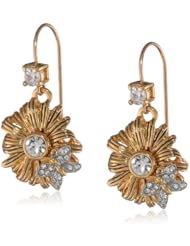 Juicy Couture Flower Drop Earrings