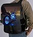 Harley Davidson Blue Neon Lights Back Pack - School Bag Bag - Laptop Bag -Book Bag - Unisex - Ideal Gift for all occassions!