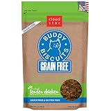 Cloud Star Grain Free Buddy Biscuits for Cats, Tender Chicken, 3 Ounce