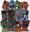 Kung Fu Panda Stickers series 1 Set of 12