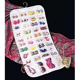 Whitney Design 01943 Ultra 80-Pocket Hanging Jewelry Organizer
