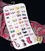 Jewelry : 80 Pocket Hanging Jewelry Organizer