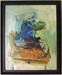 Still Life, Original Oil Painting By Carmel Art Association Member Anthony R. Rappa - Framed Artwork