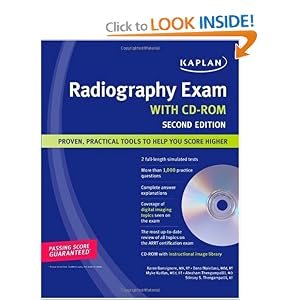 Kaplan Radiography Exam with CD-ROM by Kaplan, Karen Bonsignore, Dana Maiellaro, and Stinsey Thengampallil