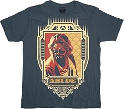 The Big Lebowski ABIDE Shield Gray T-Shirt Tee