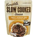 Campbell's Slow Cooker Sauces: Sweet Korean BBQ (Pack of 3) 13 oz Bags