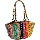 Cappelli 463 Beaded Handle Tote