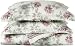 Divatex Waterflower Microfiber Duvet Full/Queen Mini Set, Purple/Green