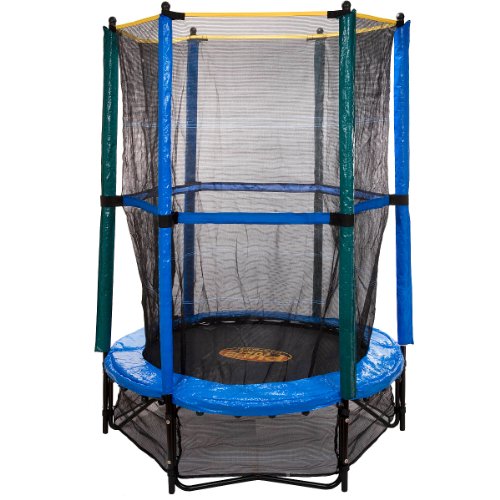 Pure Fun 55-Inch Kids Trampoline and Enclosure Set