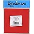 Aitoh OG-RD Origami Paper, 5.875-Inch by 5.875-Inch, Red, 50-Pack