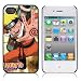 iLookcase Comic Serie: High Quality Naruto Hard Case for Apple iPhone 4 4S With 3 Pieces Screen Prot