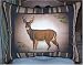 Deer Lodge Wildlife Decor Indoor Outdoor Pillow