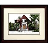 Michigan State University: Alumni Chapel Alma Mater Framed Lithograph