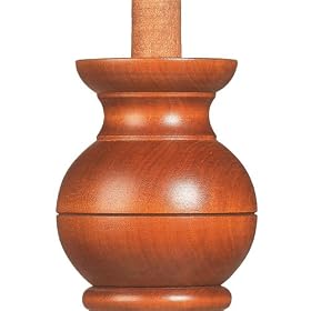 Pine Bun Feet 4-3/8'' High X 3-1/2'' Overall Diameter (Each)