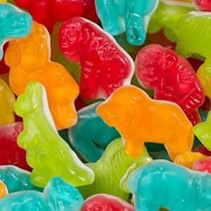 Amazon.com : Gummy Zoo Animals Assortment 1LB Bag : Gummy Candy