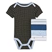 Infant's Circo® Short-Sleeve Bodysuits- 5PK Blue Multi