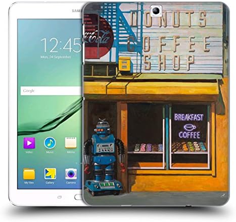 Official Eric Joyner Blue Zeroid Robo Shop Hard Back Case for Samsung Galaxy Tab S2 9.7