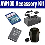 Nikon Coolpix AW100 Digital Camera Accessory Kit includes: KSD2GB Memory Ca ....