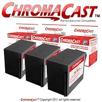 ChromaCast 765-9 Premium Compatible Red Ink Cartridge 3-Pack Replacement for Pitney Bowes 765-9 - Compatible with Pitney Bowes DM300c, DM400c, DM450c, DM475c