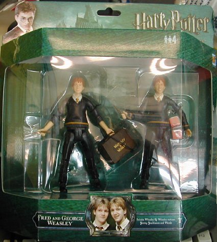 Childrens Toyshop  Toys : Harry Potter and the Order of the Phoenix - Fred and George Weasley figures...