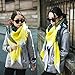 Flesser® Women Blanket Wrap Shawl Plaid Cozy Pashmina Scarf
