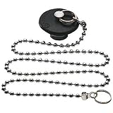 三栄水栓[SANEI] バス用品・空調通気用品 風呂栓 バス用W式クサリ付ゴム栓 【PH27-35】