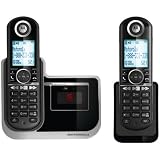 Motorola DECT 6.0 Cordless Phone with Digital Answering System L802モトローラコードレス留守電付電話機【並行輸入】