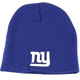 New York Giants Classic Blue Beanie with White Logo