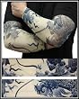 Dragon of China Temporary Tattoo Sleeves (Pair) #28