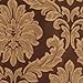 Renaissance Home Fashion Darby Layered Scalloped Valance with Cording, Café, 50 by 17-Inch