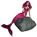 Pink Mermaid Sitting on a Rock - 18