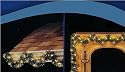18' GE Pre-Lit Green Pine Lighted Artificial Christmas Garland - Clear Lights