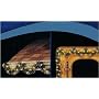 18' GE Pre-Lit Green Pine Lighted Artificial Christmas Garland - Clear Lights