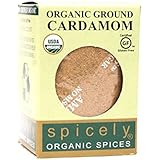 Spicely Organic Cardamom Ground - Compact