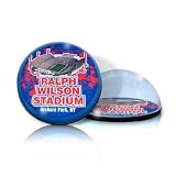 NFL Buffalo Bills Round Crystal Magnetized Paperweight