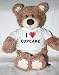 Teddy Bear with I Love Cupcake t-shirt