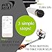 Selfie Stick,Pixstix® Extendable Bluetooth Selfie Stick with Built-in Remote Shutter for iPhone 6s, 6, 6 Plus, 5, 5s, 5c ,4- Black