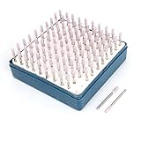 uxcell　研磨ビット　砥石　シリンダー状ヘッド　セラミック　石　金属　直径3mm 100個入り