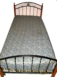 Decorative Reversible Pashmina Bedspreads Indian Bedding Twin Sofa Throws
