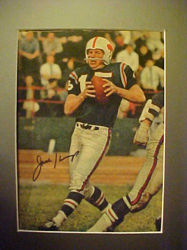 Jack Kemp Buffalo Bills Autographed 11 X 14 Professionally Matted Color Photo With A Personally Obtained Autograph Directly From The Player