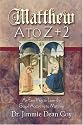 Matthew A to Z + 2