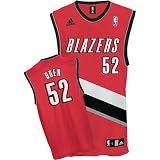 Greg Oden Portland Trail Blazers Red Replica Adidas NBA Jersey