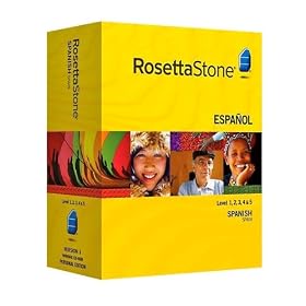 Rosetta Stone Version 3: Spanish (Spain) Level 1, 2, 3, 4 & 5 with Audio Companion (Mac/PC)