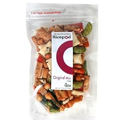 Ricepod Original Rice Cracker Mix, 3.52-Ounce (Pack of 12)
