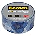Scotch(R) Expressions Tape, 3/4In. X 300In., Blue Floral