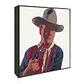 Cowboys and Indians: John Wayne, 1986 Pop Art - 10x10"