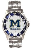 Michigan Wolverines Competitor Steel Watch