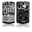 B&W Fleur Design Protective Skin Decal Sticker for Blackberry Curve 8300/ 8310/ 8320 Cell Phones