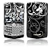 B&W Fleur Design Protective Skin Decal Faceplate for Blackberry Curve 8300/ 8310/ 8320 Cell Phones