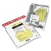 MMF Industries Tamper-Evident Deposit Bags, 12 x 16 Inches, Clear, 100 Bags per Pack (2362011N20)